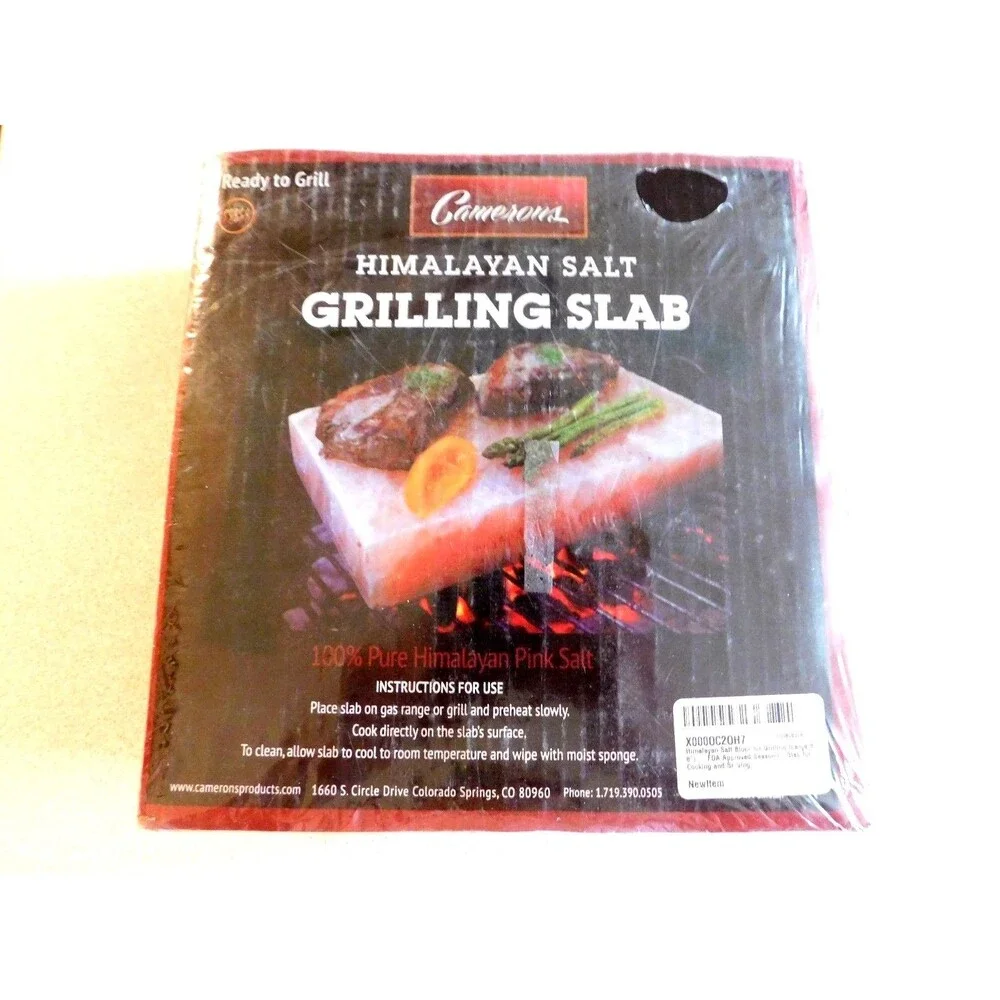 Himalayan Salt Slab for Grilling (8